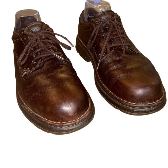 Timberland Shoes Mens 9.5 M Oxford Brown Leather Lace Up Business Casual main image 7